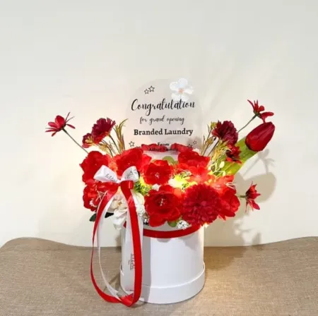 Bloom Box Akrilik Ucapan Grand Opening Soppeng